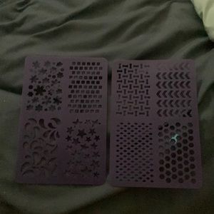 2pc Set of Stencils